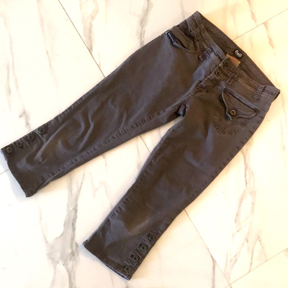 Vintage Glamour Dolce and Gabbana Jeans Capris DG